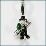 Silber Modeschmuck Martello Charm Schornsteinfeger Silber Modeschmuck Martello Charm Schornsteinfeger